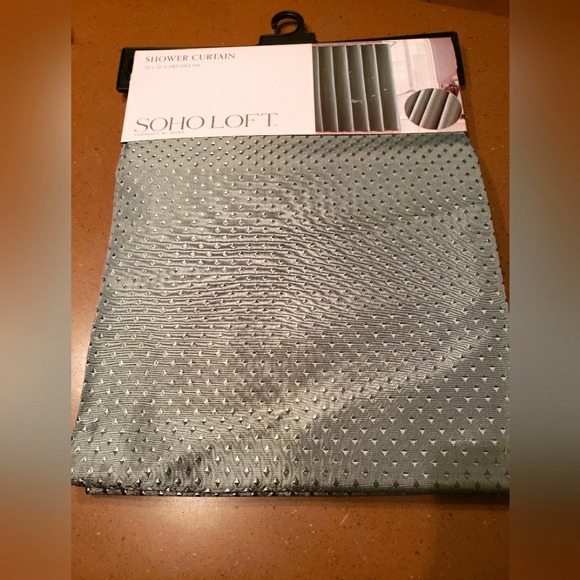 Sage Green Shower Curtain - Picture 1 of 4